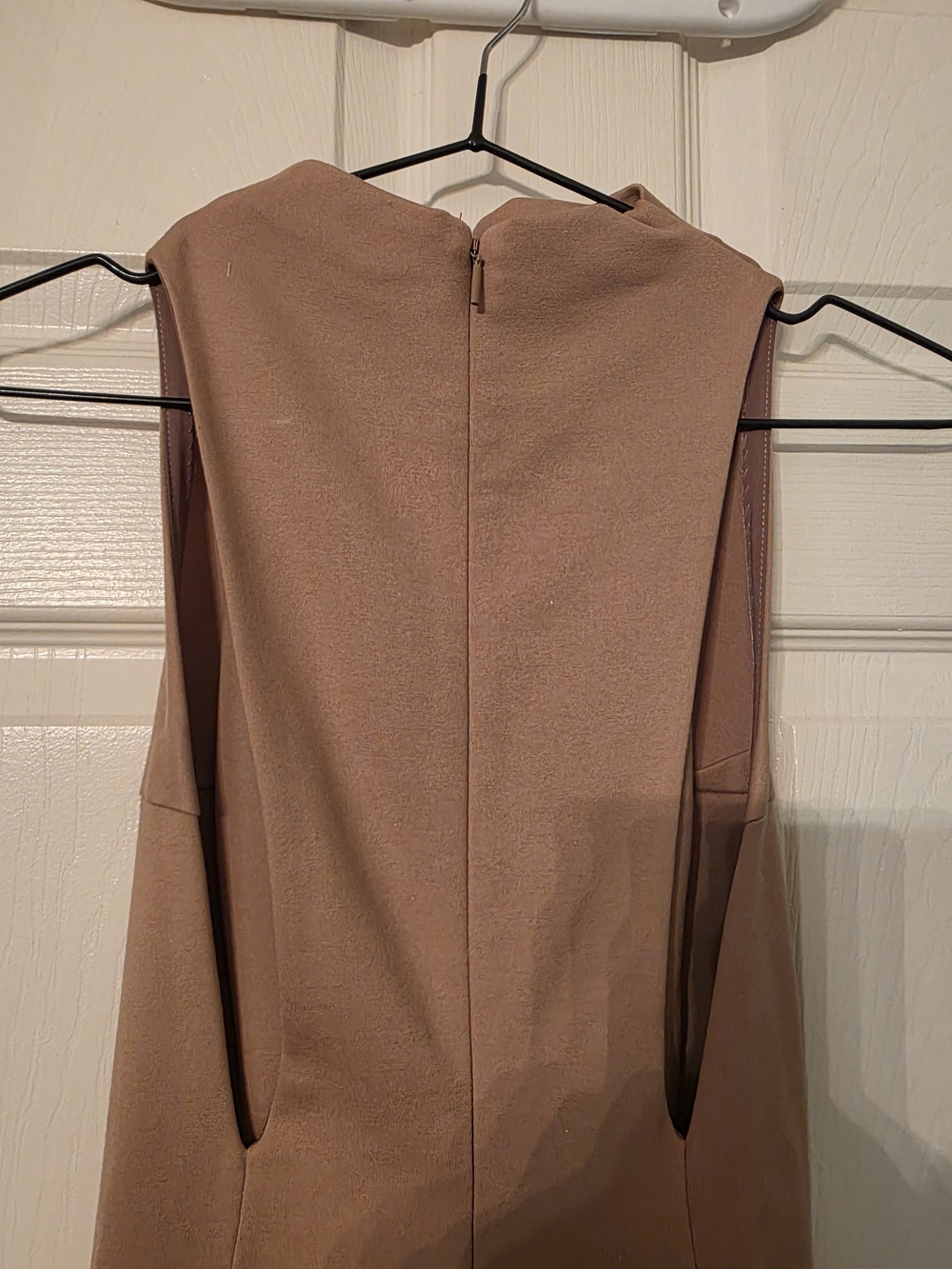 Babaton Sleeveless Maxi Dress in Taupe - Picture 4 of 6